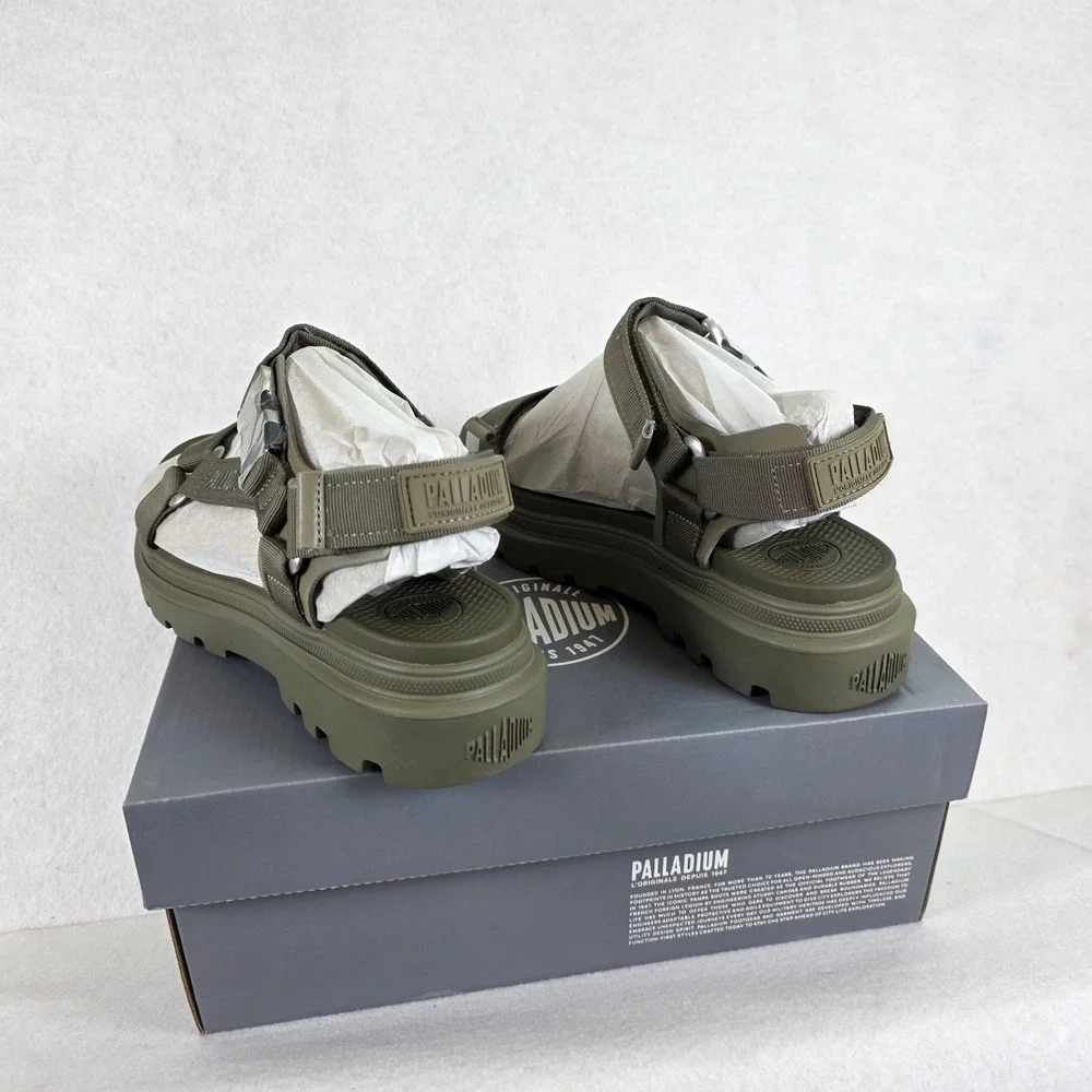 Palladium Pallacruise Strap Women's Size 9.5 Dusky Green New in ‎ Box